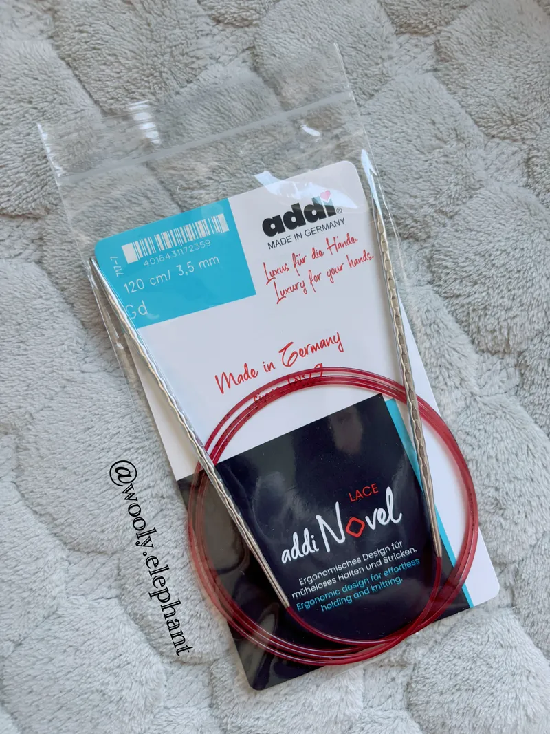 Addi Novel lace Rundstrick-nadeln