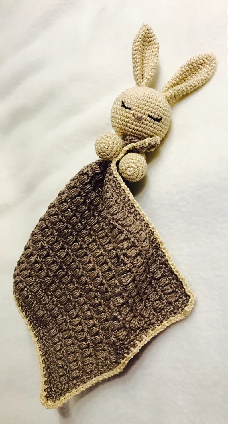 Schnuffeltuch gehäkelt